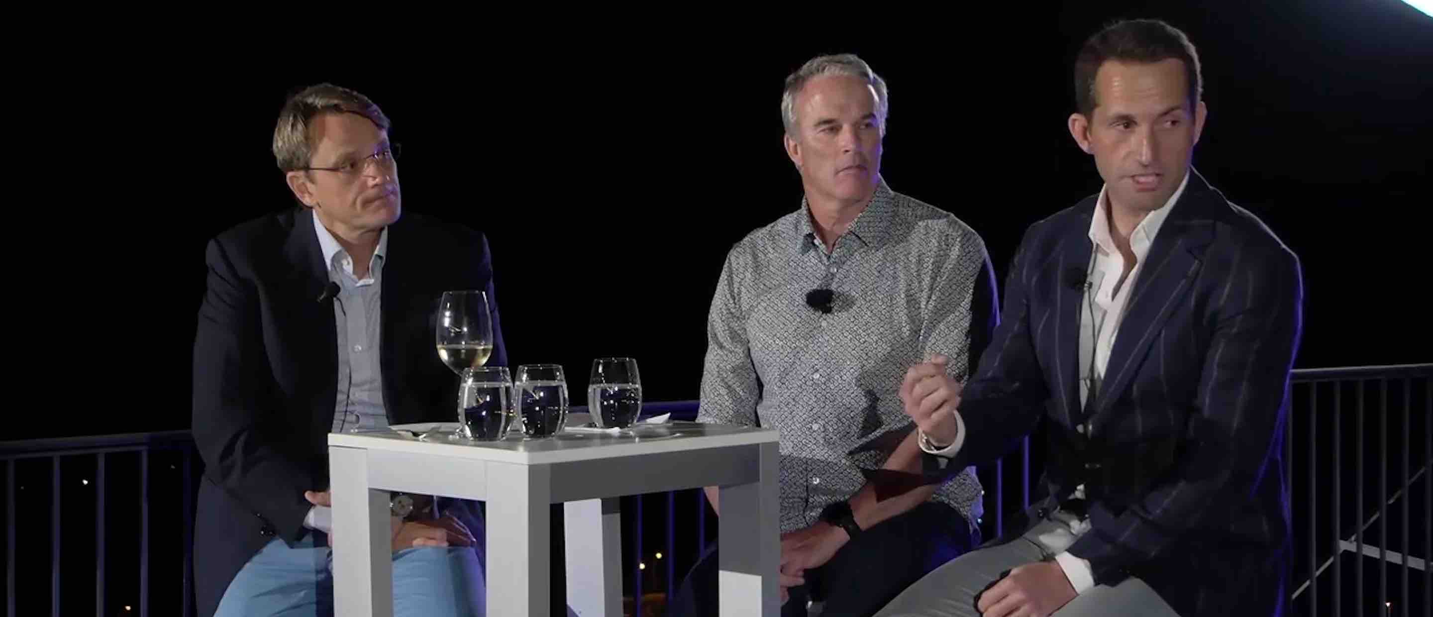 Sir Ben Ainslie and Lewis Pugh, OIG